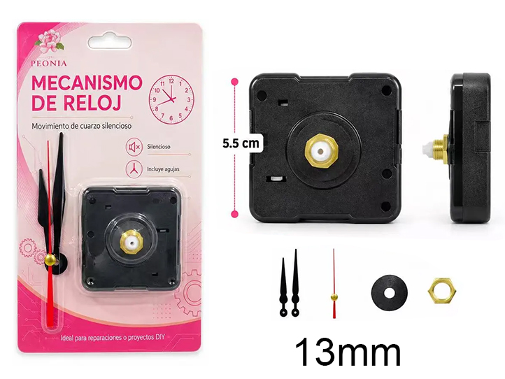 Mecanismo para reloj 13mm